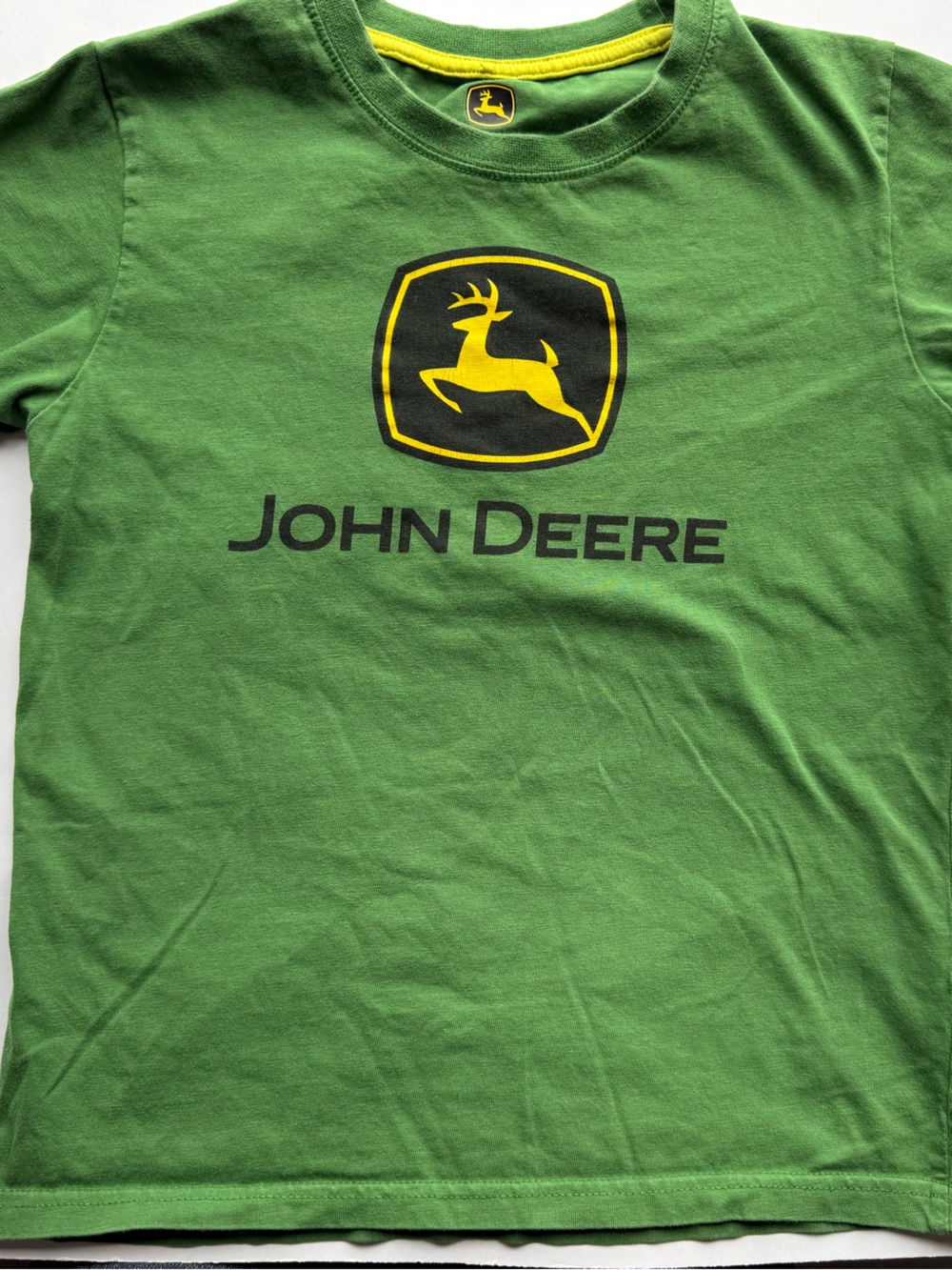 John Deere Green T-Shirt with Yellow Logo